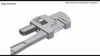 Pipe Wrench Animation [upl. by Irved845]