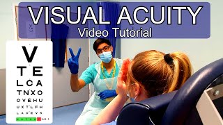 How to Measure Visual Acuity VA  Video Tutorial [upl. by Towers]