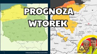 Opady deszczu Możliwe burze i silny wiatr Prognoza na wtorek II dzień świąt [upl. by Krueger]