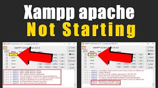 Xampp apache not starting resolve 2023 [upl. by Ayotaj580]