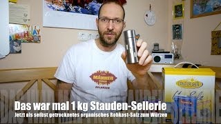 Organisches Salz selbst herstellen Rezept für Gesundheit VEGAN [upl. by Hjerpe]