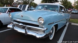 1953 Ford Crestline Victoria in Glacier Blue [upl. by Wootan]