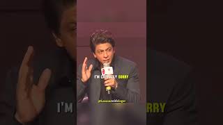 Shahrukh Khans wittiest reply🔥😂 [upl. by Eatnhoj]