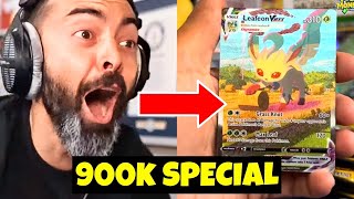 🔴 900k Subscriber PARTY Tons of Pokemon Cards [upl. by Nanine]