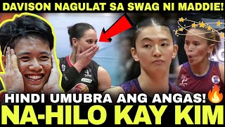 NaHILO kay Kim Fajardo DI UMUBRA ang ANGAS Davison GULAT sa SWAG ni MADDIE MADAYAG  PVL 2024 [upl. by Agon]