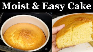 Air Fryer Cake Recipe [upl. by Oloapnaig914]