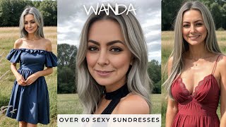 Wanda Over 60 in Timeless Sundresses Lookbook [upl. by Adnilav]