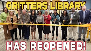 Cobbs Gritters Library REOPENS Ribbon Cutting Ceremony [upl. by Chellman452]