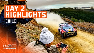 Day 2 Highlights  WRC Rally Chile Bio Bío 2024 [upl. by Euqinmod]