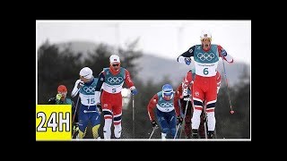 Jo 2018 direct  la norvège domine le skiathlon manificat 5e [upl. by Nimoynib436]