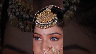 Sajni ♥️ Mesmerizing Bridal Makeup Look Punam From Vivah Movie Vibes fyp shorts ytshorts vivah [upl. by Royd]