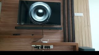 Jbl bar 91 bass test  Bad Karma slowed [upl. by Nahpos]