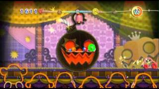 Kirbys Epic Yarn  Treat Land  Boss  Squashini  WikiGameGuides [upl. by Richela]