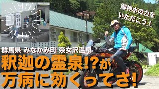 万病に効くという御神水の温泉「釈迦の霊泉」（群馬県みなかみ町 奈女沢温泉）を堪能しよう！ [upl. by Nnahoj]