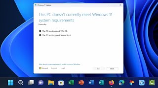 How to fix Windows 11 update problem on unsupported hardware [upl. by Nnylyrehc]