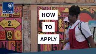 Oxford undergraduate official guide  How to apply [upl. by Katine]