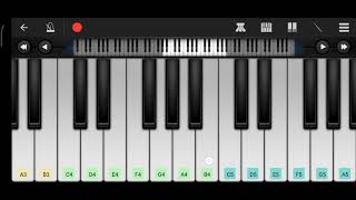 How to play sirsaya hegu newari song in piano ll2020ll [upl. by Anerehs]