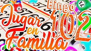 BINGO ONLINE 75 BOLAS GRATIS PARA JUGAR EN CASITA  PARTIDAS ALEATORIAS DE BINGO ONLINE  VIDEO 102 [upl. by Nyrhtakyram]