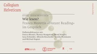 Wie lesen Franco Morettis «Distant Reading» im Gespräch [upl. by Stacia]