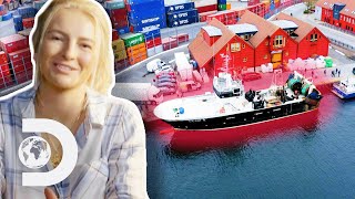 Mandy Hansen Buys A 15 Million Fishing Boat  Deadliest Catch The Viking Returns [upl. by Parthen666]