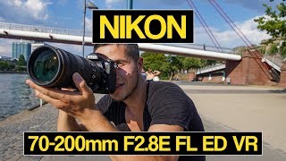 Nikkor 70–200 mm 128E FL ED VR im großen Test mit der Nikon D850 [upl. by Daenis]