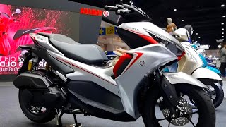 2024 YAMAHA AEROX 155 GRAY ABS LATEST REVIEW PRICE SPECS AND FEATURES [upl. by Esli943]