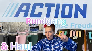 Action Haul ❤️ Neuheiten ❤️ Blöcke 🤩 tolle Stifte 💕 Mini Häuser 🎄 LIVERUNDGANG🎄🎄 [upl. by Anyahc]