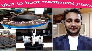 Heat treatment Plant visit  Gas fired pit furnace  heat treatment  carburising [upl. by Naud]