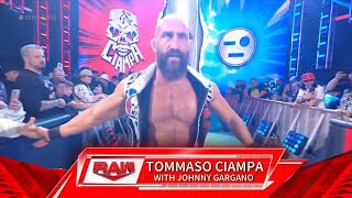 Tommaso Ciampa Entrance  WWE Monday Night Raw January 08 2024 [upl. by Demp]