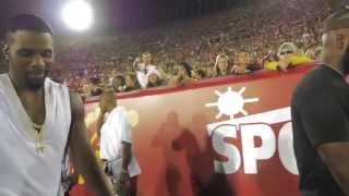 Jason Derulo Performs quotTrumpetsquot at USC Halftime Show [upl. by Teiluj]