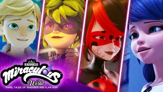 MIRACULOUS WORLD  ⭐ PARIS  A new team 🔮  Tales of Shadybug and Claw Noir [upl. by Puff]