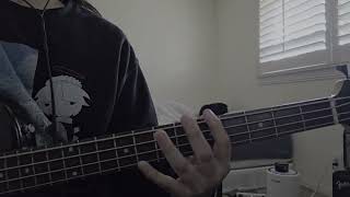 Radiohead  Jigsaw Falling Into Place Bass Cover [upl. by Milurd]