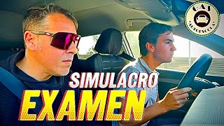 SIMULACRO EXAMEN de CONDUCIR Cristian por PEDRALBES y ESPLUGUES 🚗💨💨💨 [upl. by Fugate]