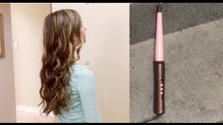 Remington Curling Wand Review and Tutorial [upl. by Brock373]