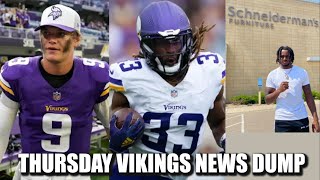 Minnesota Vikings News Dump 11142024  McCarthy Injection Injury Report Turners Couch [upl. by Giesser]