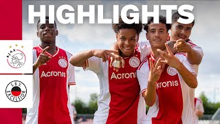 Youth football is back 😍  Highlights Ajax O18  Excelsior O18  Beker [upl. by Zsa Zsa]