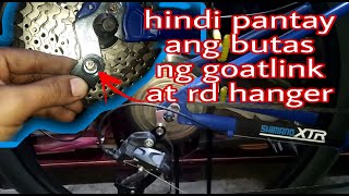 Paano magkabit ng GOATLINK or RD EXTENDER  How to install GOATLINK or RD EXTENDER mtb [upl. by Klinges]