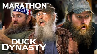 TOP 5 OUTRAGEOUS MOMENTS OF ALL TIME MARATHON  Duck Dynasty [upl. by Ellenej]