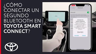 ¿Cómo conectar un segundo bluetooth  Toyota Smart Connect [upl. by Aleydis]