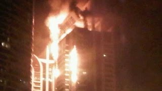 Fire in JLT Dubai Tamweel tower [upl. by Yolanda]