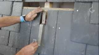 GeniusRoofSolutions  SolarFlash™ installation on slate roofs [upl. by Iemaj]