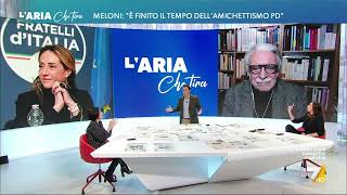 Meloni scontro tra Alessia Morani e Laura Tecce quotCe sto io so diversaquot quotA fare lelenco [upl. by Aivartal]