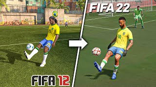 FIFA 11  FIFA 22 Practice Arena Evolution [upl. by Noy]