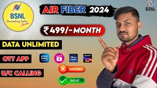 Bsnl Airfiber Plans  Bsnl Airfiber Speed Test  Bsnl Airfiber Installation  Bsnl Airfiber details [upl. by Hetty27]