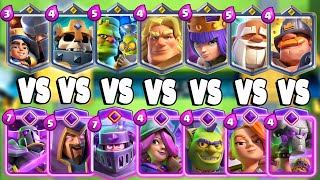 CHAMPIONS CARDS vs EVOLVED CARDS 2  Clash Royale Challenge [upl. by Sieber492]