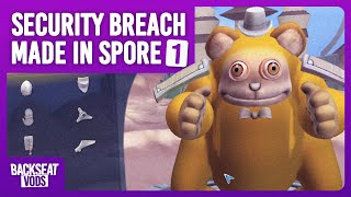 Making cursed Security Breach Characters in SPORE 1 [upl. by Leatrice]