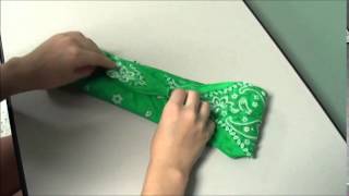 How To Make a Bandanna Bow [upl. by Denyse82]