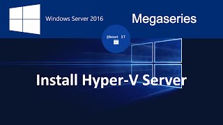 Install and configure HyperV Server 2016 [upl. by Haneehs106]