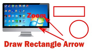 How to Zoom Rectangle Arrow in ZoomIt [upl. by Assertal239]