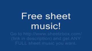 How and where to get free sheet music for any song [upl. by Wendel]